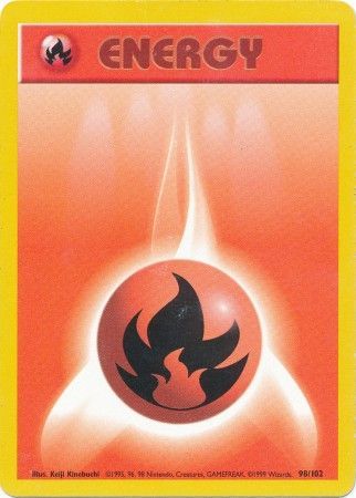 Fire Energy (98/102) [Base Set Unlimited] | The Time Vault CA