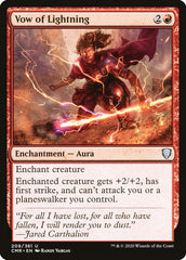 Vow of Lightning [Commander Legends] | The Time Vault CA