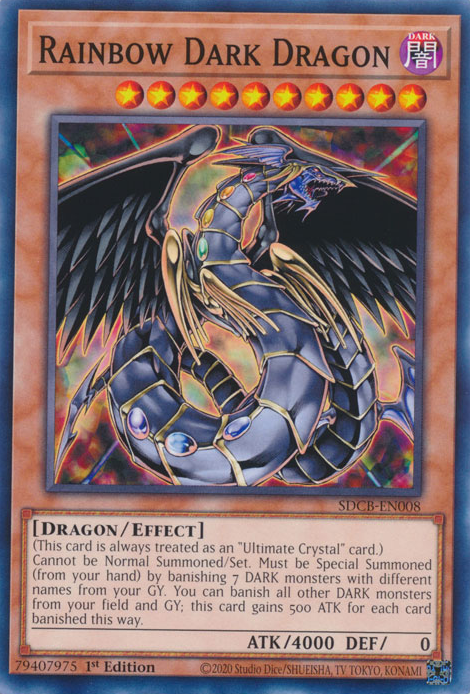 Rainbow Dark Dragon [SDCB-EN008] Common | The Time Vault CA