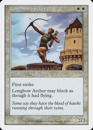 Longbow Archer [Seventh Edition] | The Time Vault CA