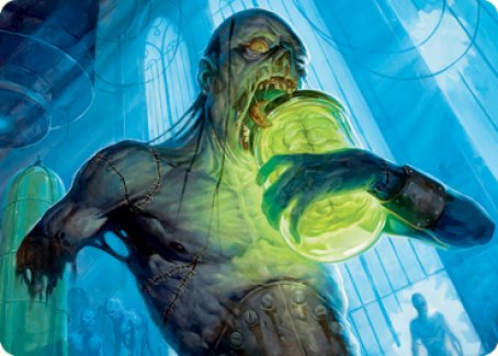 Larder Zombie Art Card [Innistrad: Midnight Hunt Art Series] | The Time Vault CA