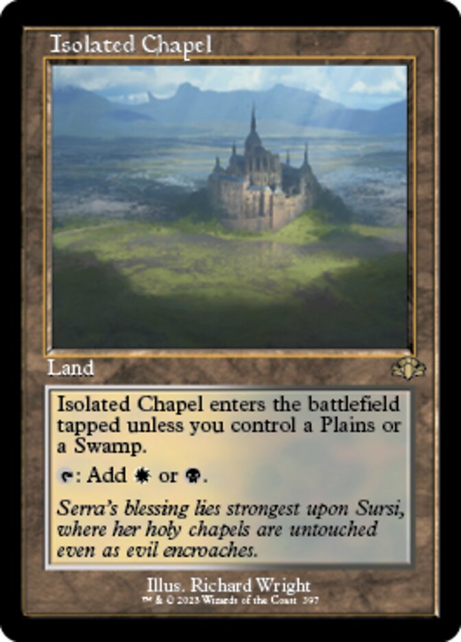 Isolated Chapel (Retro) [Dominaria Remastered] | The Time Vault CA