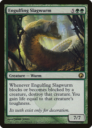 Engulfing Slagwurm [Scars of Mirrodin] | The Time Vault CA