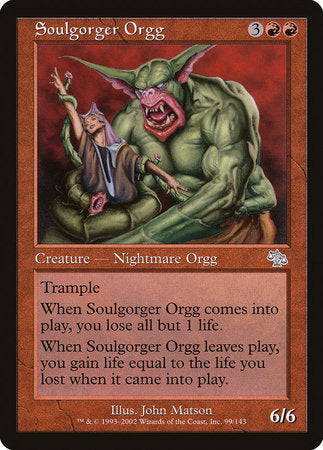 Soulgorger Orgg [Judgment] | The Time Vault CA