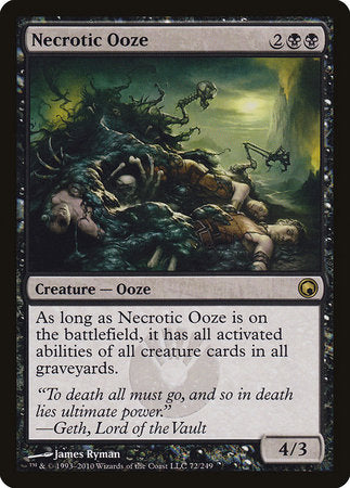 Necrotic Ooze [Scars of Mirrodin] | The Time Vault CA