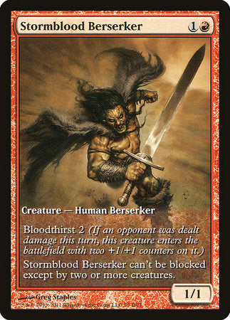 Stormblood Berserker [Magic 2012 Promos] | The Time Vault CA