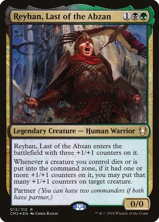 Reyhan, Last of the Abzan [Commander Anthology Volume II] | The Time Vault CA