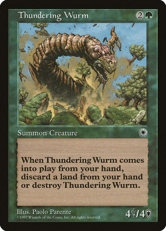 Thundering Wurm [Portal] | The Time Vault CA