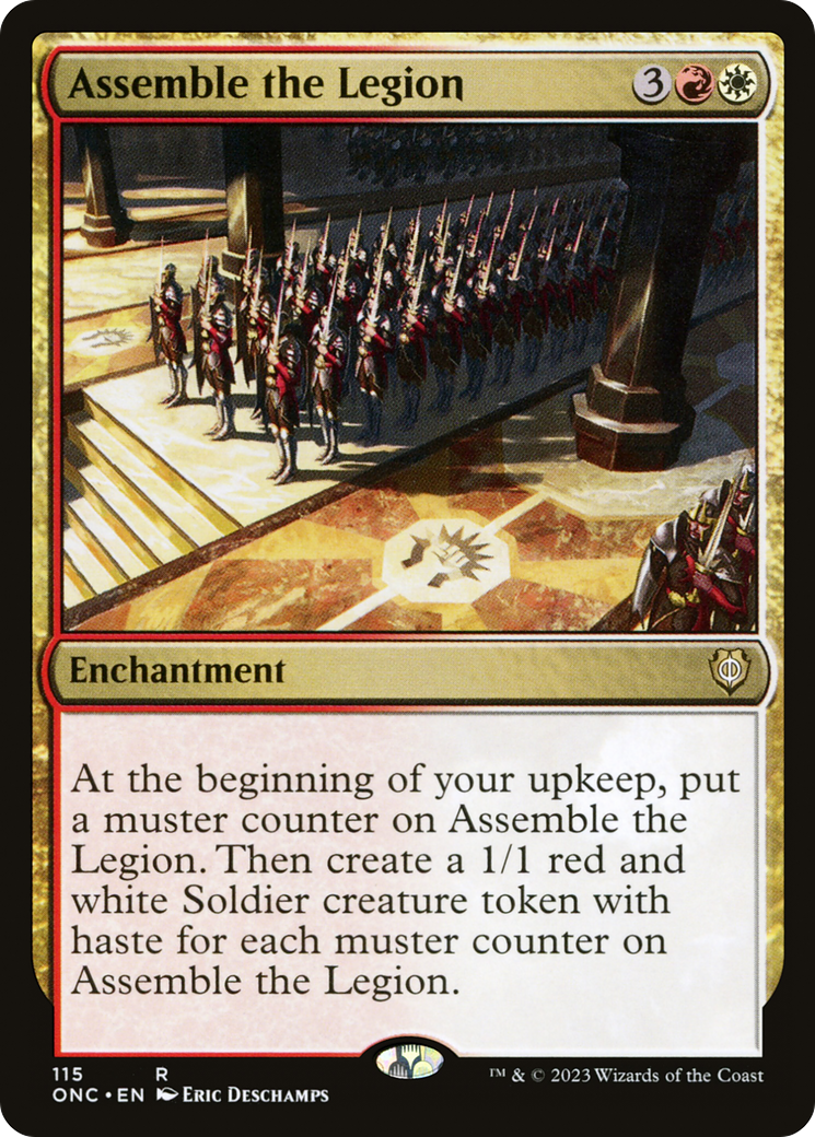 Assemble the Legion [Phyrexia: All Will Be One Commander] | The Time Vault CA