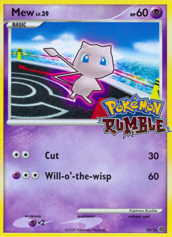 Mew (10/16) [Pokémon Rumble] | The Time Vault CA