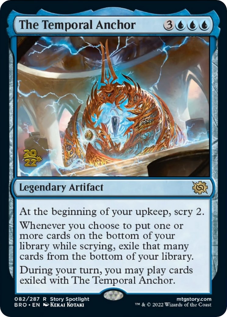 The Temporal Anchor [The Brothers' War: Prerelease Promos] | The Time Vault CA