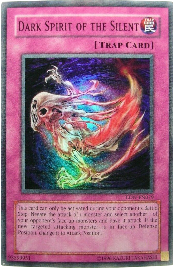 Dark Spirit of the Silent [LON-EN079] Super Rare | The Time Vault CA
