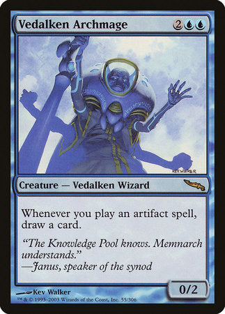 Vedalken Archmage [Mirrodin] | The Time Vault CA