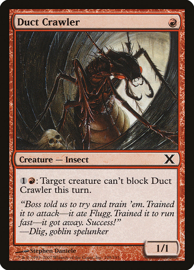 Duct Crawler [Tenth Edition] | The Time Vault CA