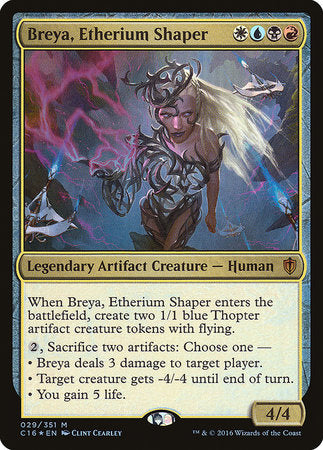 Breya, Etherium Shaper [Commander 2016] | The Time Vault CA
