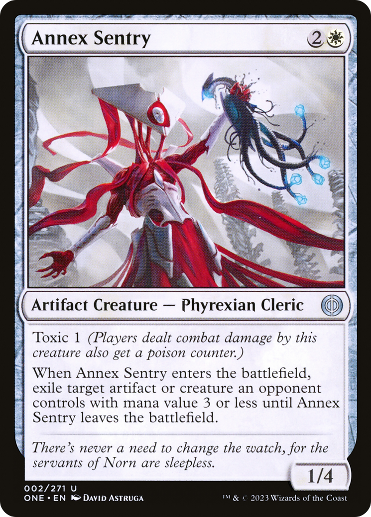 Annex Sentry [Phyrexia: All Will Be One] | The Time Vault CA