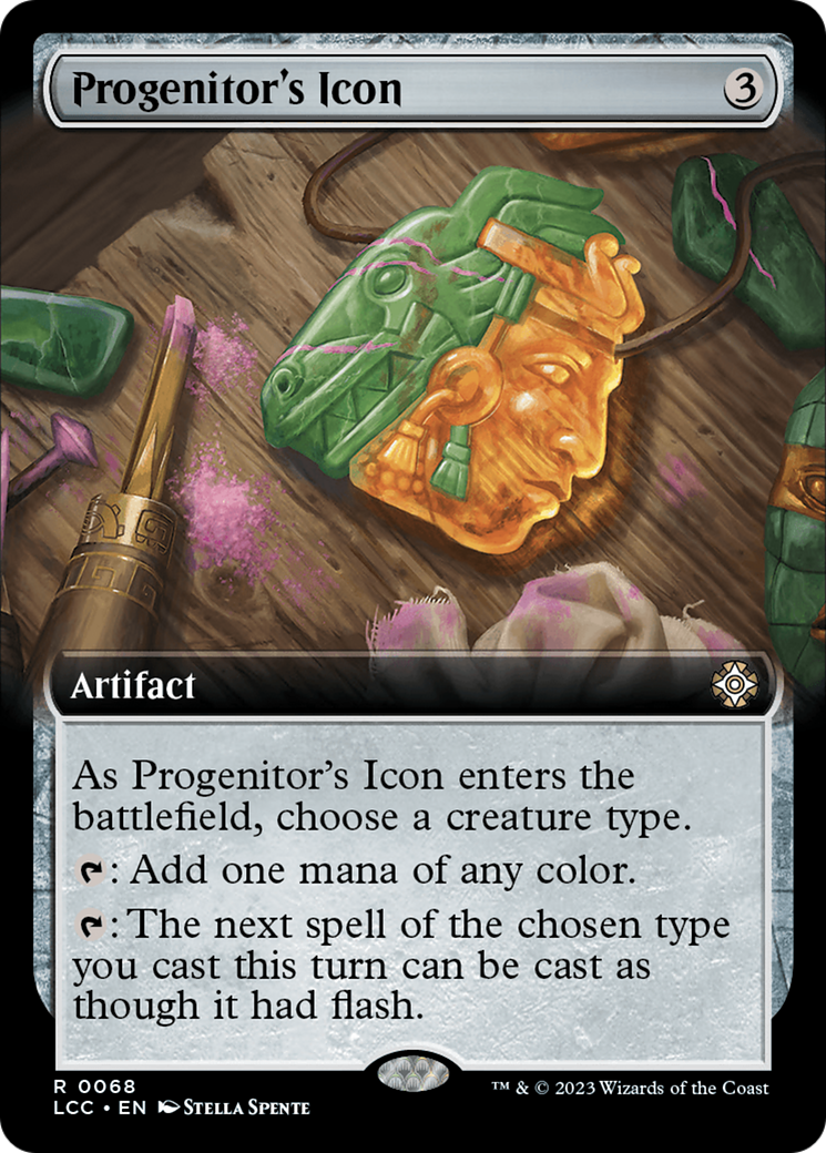 Progenitor's Icon (Extended Art) [The Lost Caverns of Ixalan Commander] | The Time Vault CA