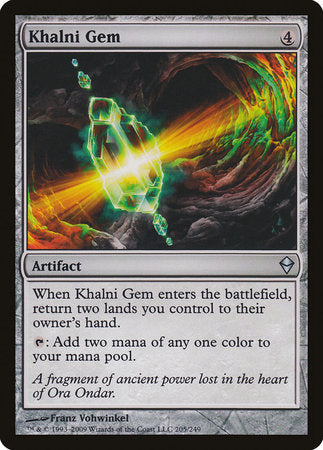 Khalni Gem [Zendikar] | The Time Vault CA