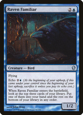 Raven Familiar [Commander 2013] | The Time Vault CA
