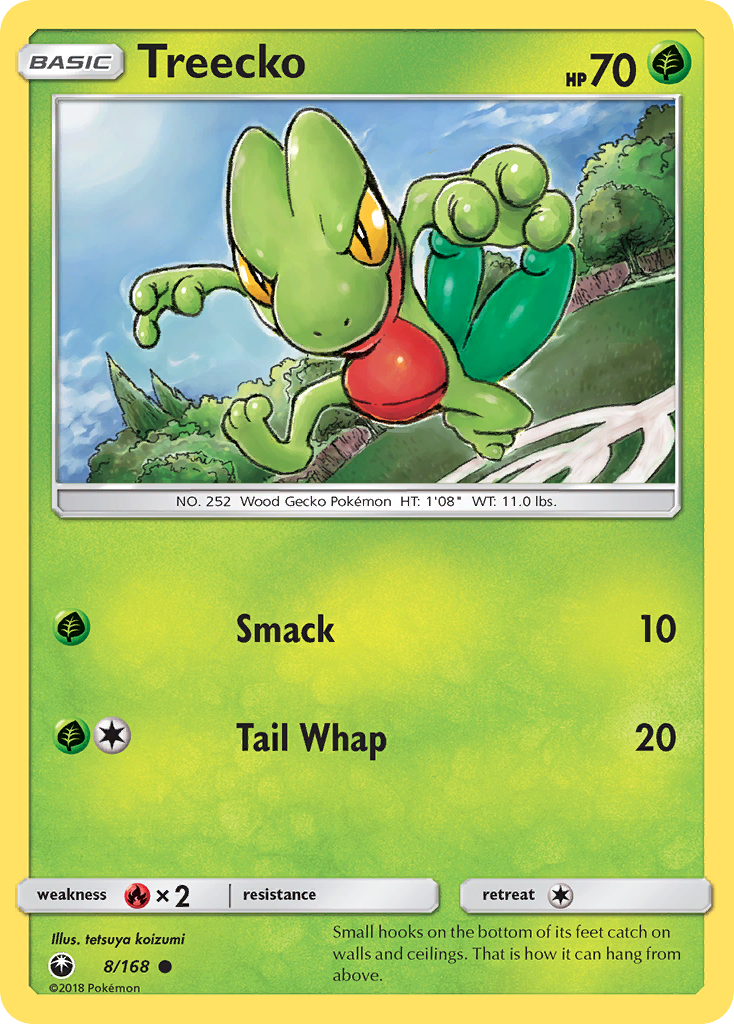 Treecko (8/168) [Sun & Moon: Celestial Storm] | The Time Vault CA