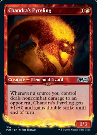 Chandra's Pyreling (Showcase) [Core Set 2021] | The Time Vault CA