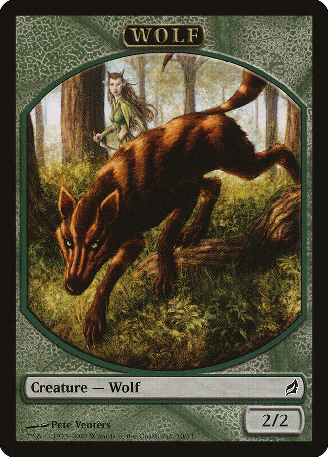 Wolf [Lorwyn Tokens] | The Time Vault CA