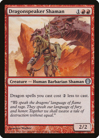Dragonspeaker Shaman [Duel Decks: Knights vs. Dragons] | The Time Vault CA
