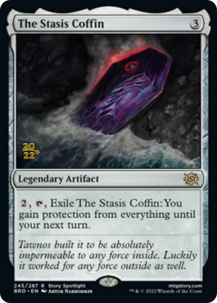 The Stasis Coffin [The Brothers' War: Prerelease Promos] | The Time Vault CA