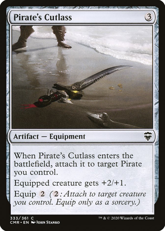 Pirate's Cutlass [Commander Legends] | The Time Vault CA