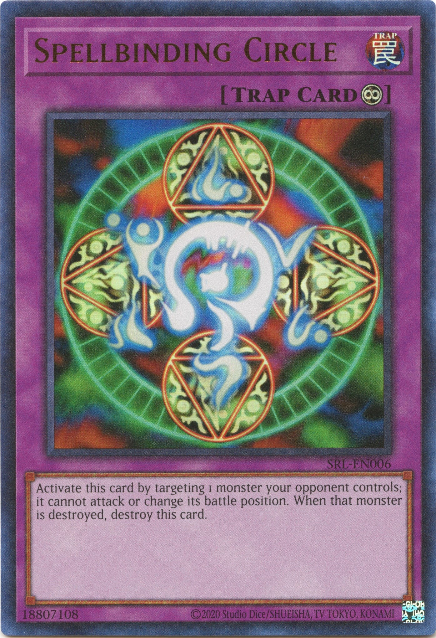 Spellbinding Circle (25th Anniversary) [SRL-EN006] Ultra Rare | The Time Vault CA