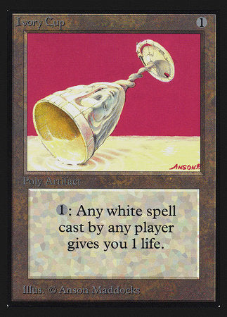 Ivory Cup (CE) [Collectors’ Edition] | The Time Vault CA