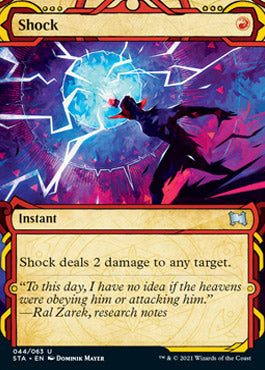 Shock (Etched Foil) [Strixhaven Mystical Archive] | The Time Vault CA