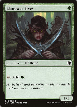 Llanowar Elves [Game Night] | The Time Vault CA