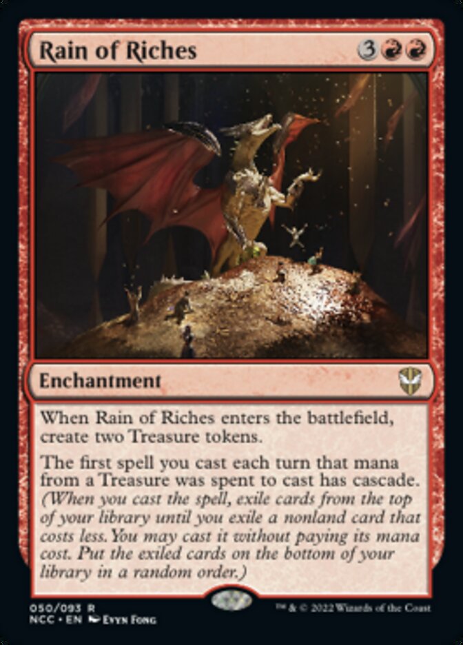 Rain of Riches [Streets of New Capenna Commander] | The Time Vault CA