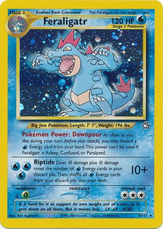 Feraligatr (5/111) [Neo Genesis Unlimited] | The Time Vault CA