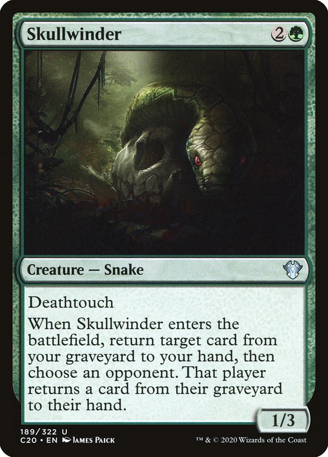 Skullwinder [Commander 2020] | The Time Vault CA