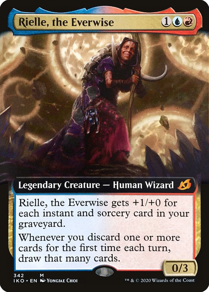 Rielle, the Everwise (Extended Art) [Ikoria: Lair of Behemoths] | The Time Vault CA