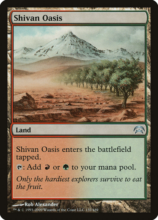 Shivan Oasis [Planechase] | The Time Vault CA