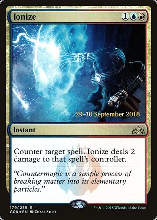 Ionize [Guilds of Ravnica Promos] | The Time Vault CA