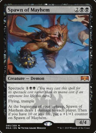 Spawn of Mayhem [Ravnica Allegiance] | The Time Vault CA