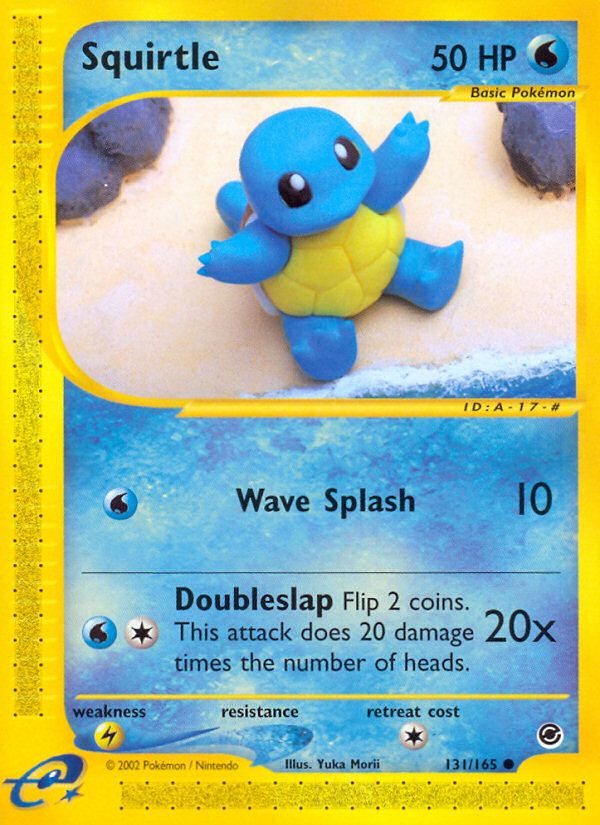 Squirtle (131/165) [Expedition: Base Set] | The Time Vault CA