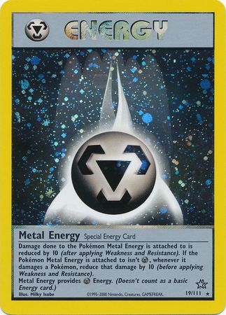 Metal Energy (19/111) [Neo Genesis Unlimited] | The Time Vault CA