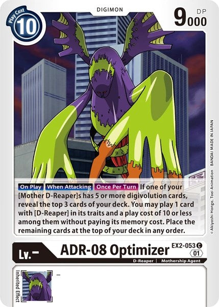 ADR-08 Optimizer [EX2-053] [Revision Pack Cards] | The Time Vault CA