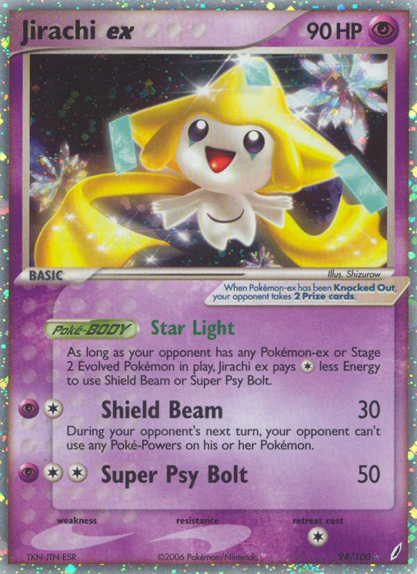 Jirachi ex (94/100) [EX: Crystal Guardians] | The Time Vault CA