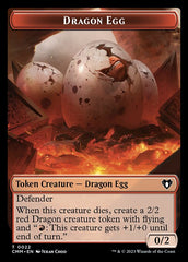 City's Blessing // Dragon Egg Double-Sided Token [Commander Masters Tokens] | The Time Vault CA