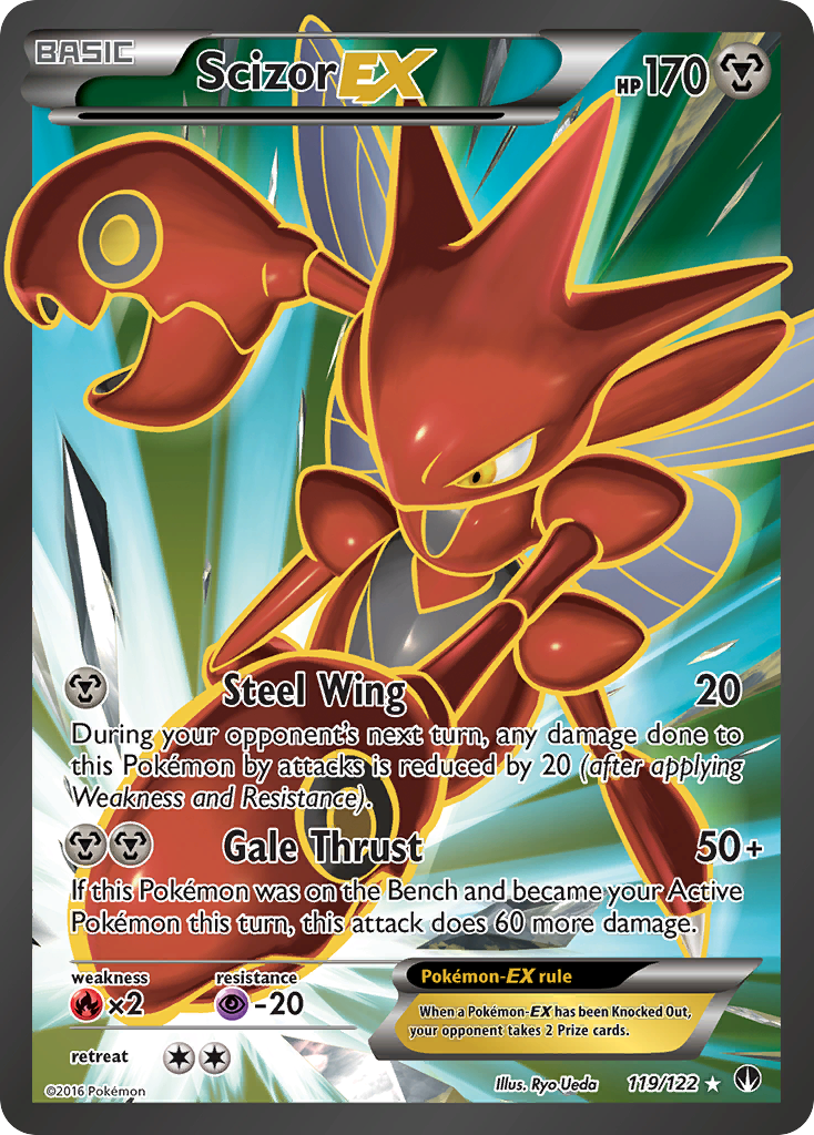 Scizor EX (119/122) [XY: BREAKpoint] | The Time Vault CA