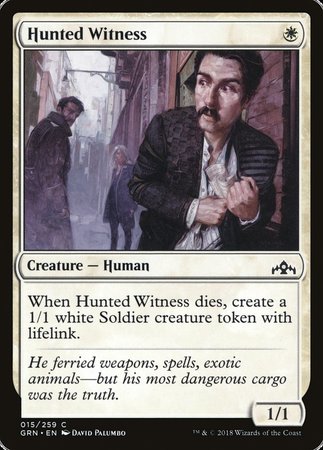 Hunted Witness [Guilds of Ravnica] | The Time Vault CA