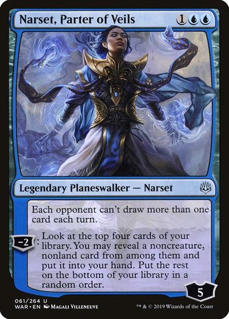 Narset, Parter of Veils [War of the Spark] | The Time Vault CA