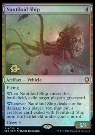 Nautiloid Ship [Commander Legends: Battle for Baldur's Gate Prerelease Promos] | The Time Vault CA