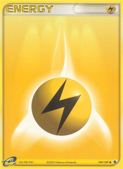 Lightning Energy (109/109) [EX: Ruby & Sapphire] | The Time Vault CA